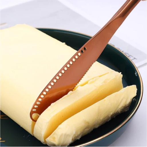 Faca De Manteiga De Aço Inoxidável Estilo Japonês 3 em 1