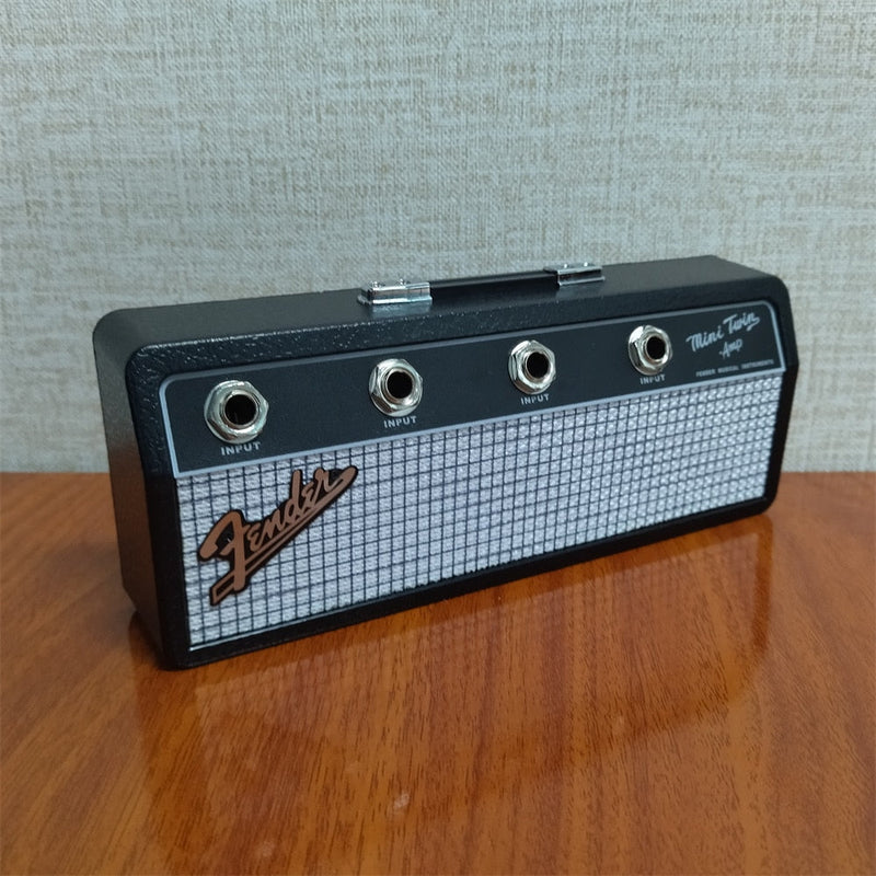 Porta Chaves Fender - Mini Amplificador de Som com Chaveiros
